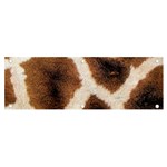 Giraffe Skin Texture Banner and Sign 6  x 2 