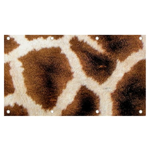 Giraffe Skin Texture Banner and Sign 7  x 4  from ArtsNow.com Front