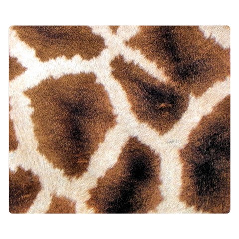 Giraffe Skin Texture Premium Plush Fleece Blanket (Small) from ArtsNow.com 50 x40  Blanket Front