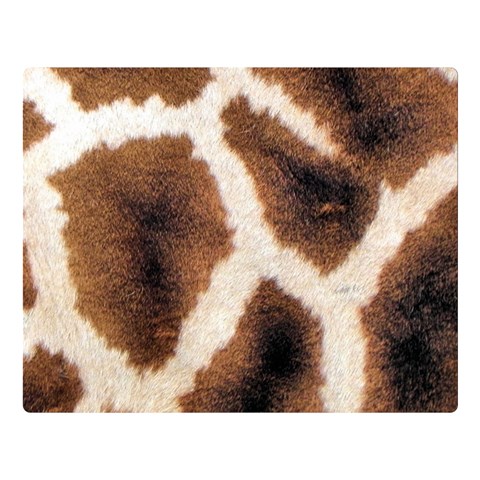 Giraffe Skin Texture Premium Plush Fleece Blanket (Large) from ArtsNow.com 80 x60  Blanket Front