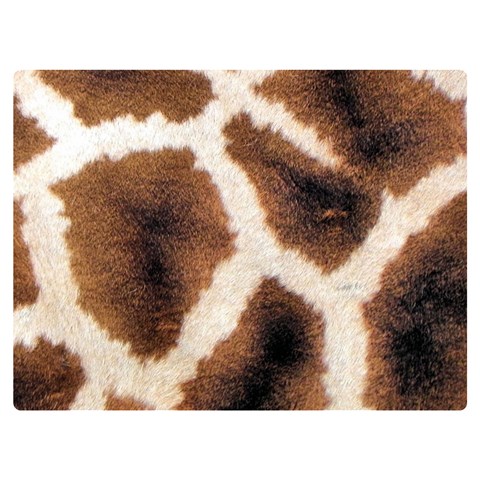 Giraffe Skin Texture Premium Plush Fleece Blanket (Extra Small) from ArtsNow.com 40 x30  Blanket Front