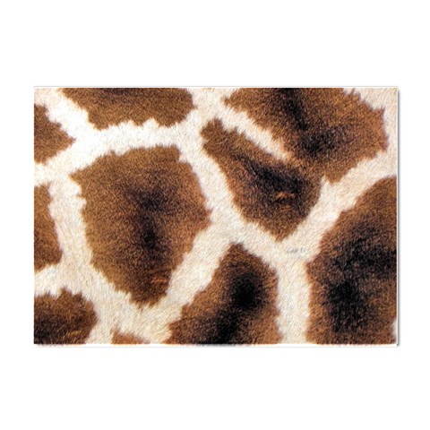 Giraffe Skin Texture Crystal Sticker (A4) from ArtsNow.com Front