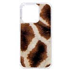 Giraffe Skin Texture iPhone 14 Pro TPU UV Print Case