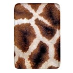 Giraffe Skin Texture Rectangular Glass Fridge Magnet (4 pack)