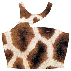 Giraffe Skin Texture Cut Out Top from ArtsNow.com Front