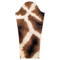 Giraffe Skin Texture Women s Cut Out Long Sleeve T Sleeve Right