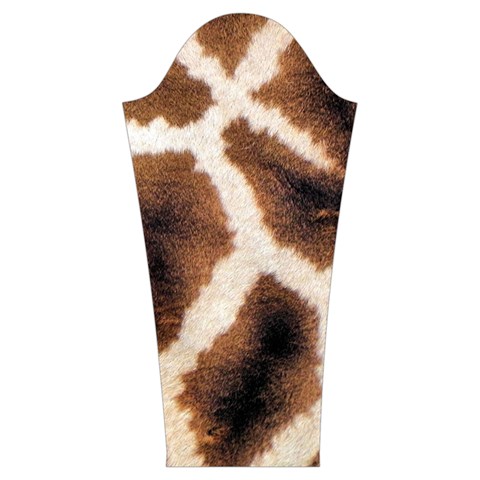 Giraffe Skin Texture Women s Cut Out Long Sleeve T Sleeve Left