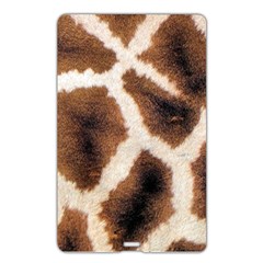 Giraffe Skin Texture Name Card Style USB Flash Drive from ArtsNow.com Back