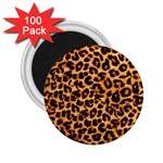 Giraffe Texture, Close-up, Giraffe Skin Texture 2.25  Magnets (100 pack) 