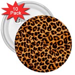 Giraffe Texture, Close-up, Giraffe Skin Texture 3  Buttons (10 pack) 