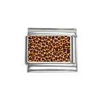 Giraffe Texture, Close-up, Giraffe Skin Texture Italian Charm (9mm)