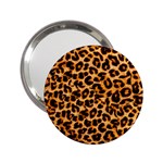 Giraffe Texture, Close-up, Giraffe Skin Texture 2.25  Handbag Mirrors