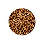 Giraffe Texture, Close-up, Giraffe Skin Texture Magnet 3  (Round)