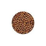 Giraffe Texture, Close-up, Giraffe Skin Texture Golf Ball Marker