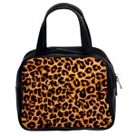 Giraffe Texture, Close-up, Giraffe Skin Texture Classic Handbag (Two Sides)