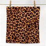 Giraffe Texture, Close-up, Giraffe Skin Texture Face Towel