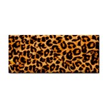 Giraffe Texture, Close-up, Giraffe Skin Texture Hand Towel