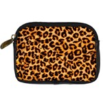 Giraffe Texture, Close-up, Giraffe Skin Texture Digital Camera Leather Case