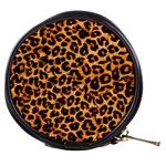 Giraffe Texture, Close-up, Giraffe Skin Texture Mini Makeup Bag