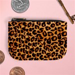 Giraffe Texture, Close-up, Giraffe Skin Texture Mini Coin Purse