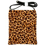 Giraffe Texture, Close-up, Giraffe Skin Texture Shoulder Sling Bag