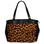 Giraffe Texture, Close-up, Giraffe Skin Texture Oversize Office Handbag