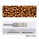 Giraffe Texture, Close-up, Giraffe Skin Texture Memory Card Reader (Stick)