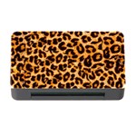 Giraffe Texture, Close-up, Giraffe Skin Texture Memory Card Reader with CF