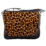 Giraffe Texture, Close-up, Giraffe Skin Texture Messenger Bag