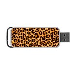 Giraffe Texture, Close-up, Giraffe Skin Texture Portable USB Flash (One Side)