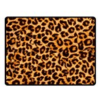 Giraffe Texture, Close-up, Giraffe Skin Texture Two Sides Fleece Blanket (Small)