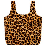 Giraffe Texture, Close-up, Giraffe Skin Texture Full Print Recycle Bag (XL)