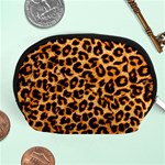 Giraffe Texture, Close-up, Giraffe Skin Texture Accessory Pouch (Medium)