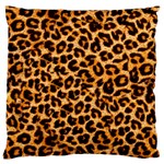 Giraffe Texture, Close-up, Giraffe Skin Texture Standard Premium Plush Fleece Cushion Case (One Side)