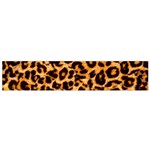 Giraffe Texture, Close-up, Giraffe Skin Texture Small Premium Plush Fleece Scarf