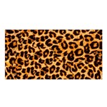 Giraffe Texture, Close-up, Giraffe Skin Texture Satin Shawl 45  x 80 