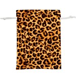 Giraffe Texture, Close-up, Giraffe Skin Texture Lightweight Drawstring Pouch (XL)