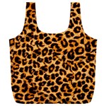 Giraffe Texture, Close-up, Giraffe Skin Texture Full Print Recycle Bag (XXL)