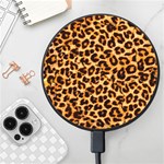 Giraffe Texture, Close-up, Giraffe Skin Texture Wireless Fast Charger(Black)