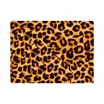 Giraffe Texture, Close-up, Giraffe Skin Texture Premium Plush Fleece Blanket (Mini)