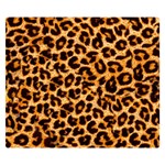 Giraffe Texture, Close-up, Giraffe Skin Texture Premium Plush Fleece Blanket (Small)