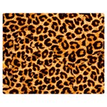 Giraffe Texture, Close-up, Giraffe Skin Texture Premium Plush Fleece Blanket (Medium)