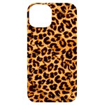 Giraffe Texture, Close-up, Giraffe Skin Texture iPhone 14 Black UV Print Case