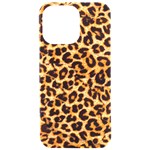 Giraffe Texture, Close-up, Giraffe Skin Texture iPhone 15 Pro Max Black UV Print PC Hardshell Case