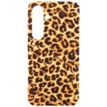 Giraffe Texture, Close-up, Giraffe Skin Texture Samsung Galaxy S24 6.2 Inch Black TPU UV Case