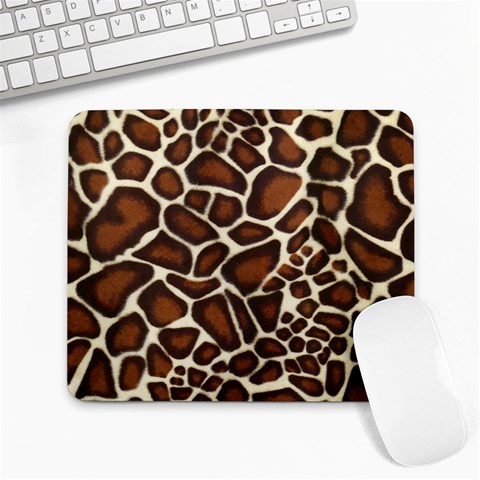 Giraffe Texture, Macro Large Mousepad from ArtsNow.com Front