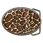 Giraffe Texture, Macro Belt Buckles