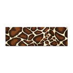 Giraffe Texture, Macro Sticker Bumper (10 pack)