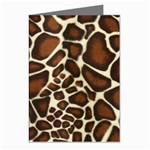 Giraffe Texture, Macro Greeting Cards (Pkg of 8)