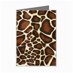 Giraffe Texture, Macro Mini Greeting Card